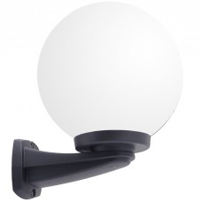 Φωτιστικό Φανάρι Επίτοιχο με ντουί Ε27 Ρητίνης Μαύρο IP55 Fumagalli 96NARDO250W/BL